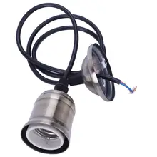 Ретро винтажный Цоколь E27 винтажный Ретро держатель лампы подвесной светильник лампа винтовой разъем светильник ing аксессуары античная латунь