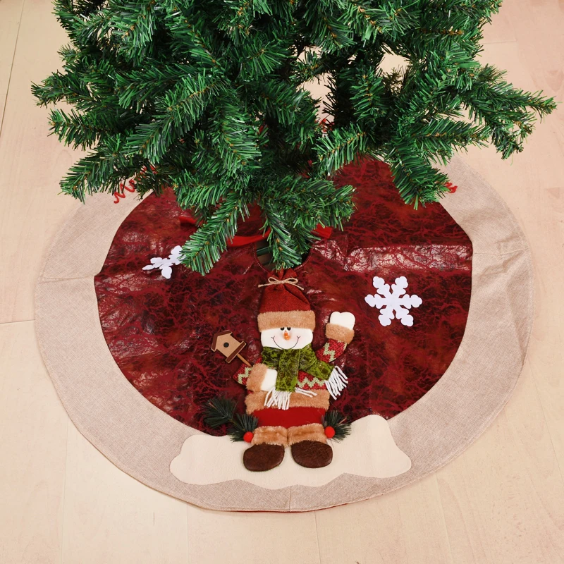 Christmas Decorations for Tree New Year Decor Supplies Christmas Tree Skirts Xmas Ornaments Trees Carpet Falda Arbol Navidad