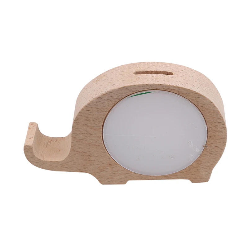 Деревянная банка для монет в виде животных с прозрачным стеклом, мультяшная кукла, копилка для бумажных денег, безопасный счетчик, кассовая коробка для детей, подарок для ребенка