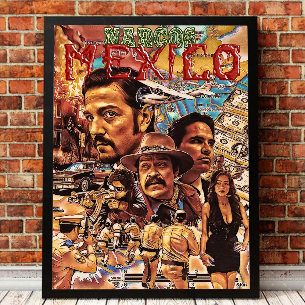 Narcos Мексика 5D полная Алмазная картина ТВ шоу вышивка крестиком подарок для