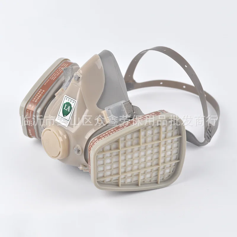 

Double Arrow Dragon Gas Mask Paint Spraying Protective Mask Anti-Virus Anti-Splash Mask Anti-formaldehyde