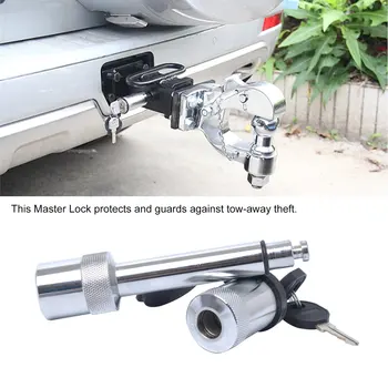 

Waterproof Long Shackle Hitch Pin Coupler Latch Trailer Hitch Receiver Lock Hitch Pin Tow Bar Tongue Anti Theft