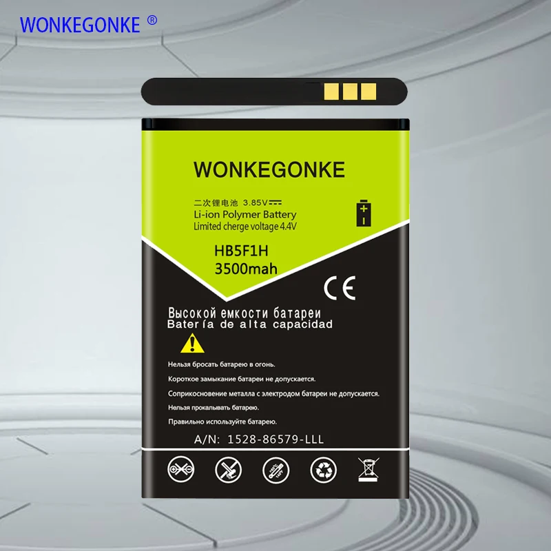 Аккумулятор WONKEGONKE HB5F1H для Huawei Honor U8860 M886 C8860E E8660 M920 | Мобильные телефоны и
