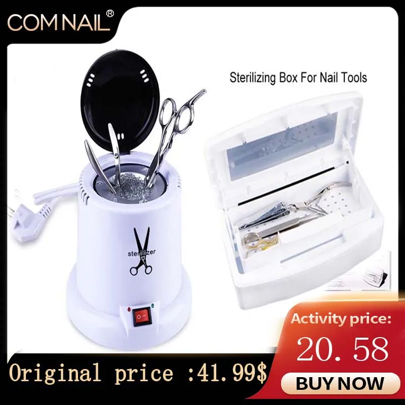 

Sterilizer With Glass Ball for Metal equipment High temperature Sterilization Tool Sterilizing Clean Nail Art Salon Manicure