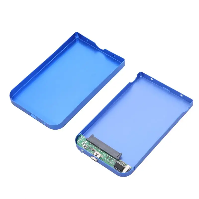 2,5 дюймов USB 2,0 SATA HD HDD жесткий диск корпус внешний корпус 1 ТБ портативный USB2.0 корпус для ПК ноутбук