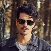 CAPONI, Винтажные Солнцезащитные очки, поляризационные, для мужчин и женщин, роскошные, брендовые, дизайнерские, для вождения, очки для глаз, квадратные, модные, солнцезащитные очки, UV400 CP10001