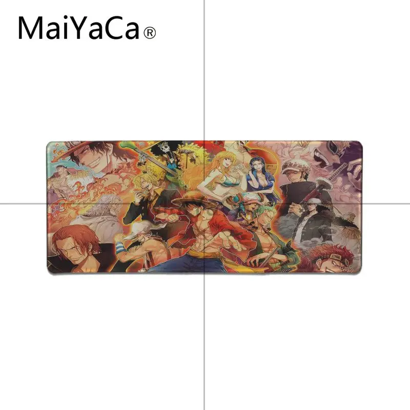 MaiYaCa Цельный с рисунком Мультфильм Аниме Коврик для мыши геймерская игра коврики большой игровой коврик для мыши геймер для игр Lover - Цвет: Lock Edge 30x80cm