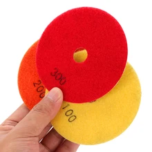Best Offers 3Pcs 100/200/300 Diamond Wet Polishing Pads Diamond Polishing Discs Granite Marble Concrete Stone Polishing Grinding Discs Tool Best Offers 3Pcs 100/200/300 Diamond Wet Polishing Pads Diamond Polishing Discs Granite Marble Concrete Stone Polishing Grinding Discs Tool