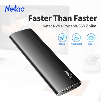 

Netac NVME External SSD 250GB 500GB 1TB 2TB Portable SSD Solid State Drive USB 3.1 Type C Gen 2 Hard Drive Disk For Laptop PC