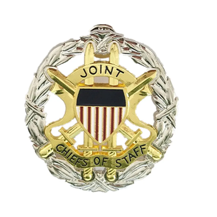 

Metal Cap badge of US Military Hat Officer caps for The Joint Chiefs of Staff