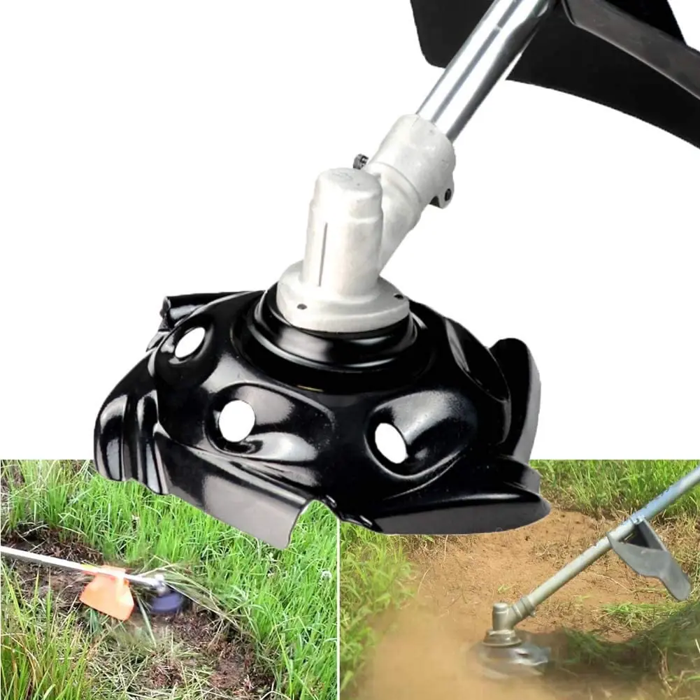 Universal Weed Trimmer Head Weed Edging Head Lawn Mower Trimmer Brush Cutter Head 9.5" Rounded