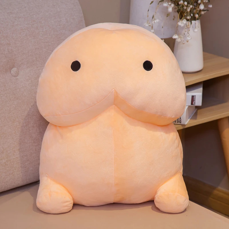 New 10/20cm Simulation Lovely Flesh-Colored Penis Plush Toy Pillow Sexy Soft Cute Toy Stuffed Funny Cushion Gift For Girlfriend 6