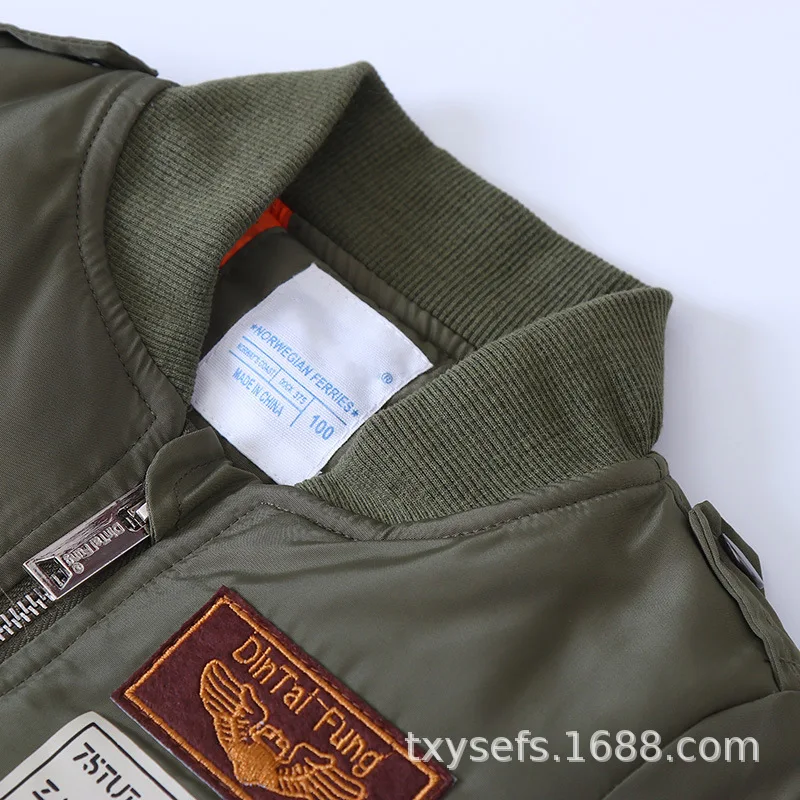 Ym-186; модная одежда с аппликацией для мальчиков; Плотная хлопковая стеганая одежда; детская одежда из хлопка; коллекция года; Сезон Зима; стиль; детская бейсбольная одежда