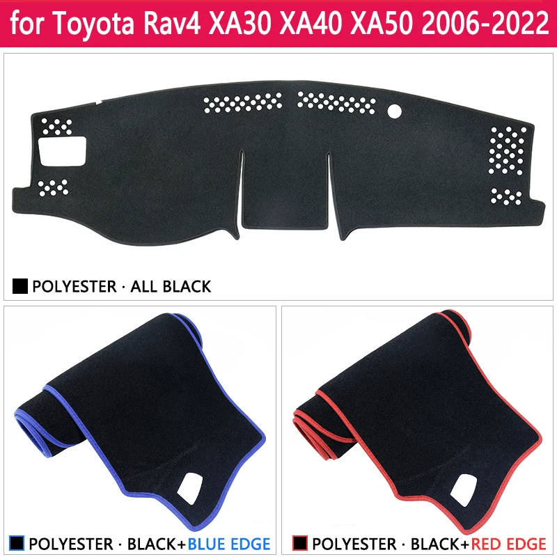 Для Toyota Rav4 XA30 XA40 XA50 2006~ для Toyota Previa RAV 4 30 40 50 Противоскользящий коврик, коврик на приборную панель Зонт коврик для приборной панели автомобиля аксессуары ковер