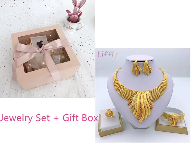 Pink set and box