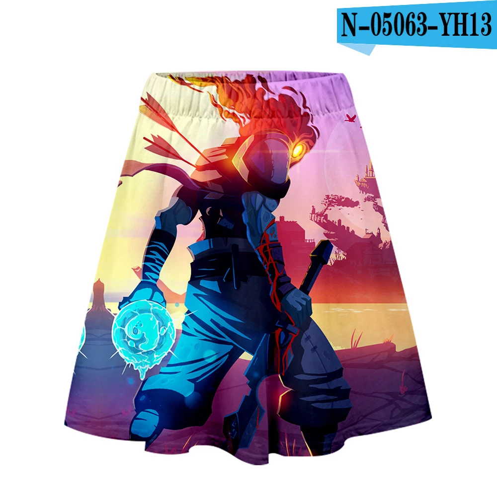 Dead Cells юбка Harajuku Повседневная стиль Harajuku поп юбки новые сексуальные Kpops Женские повседневные Dead Cells юбки - Цвет: A