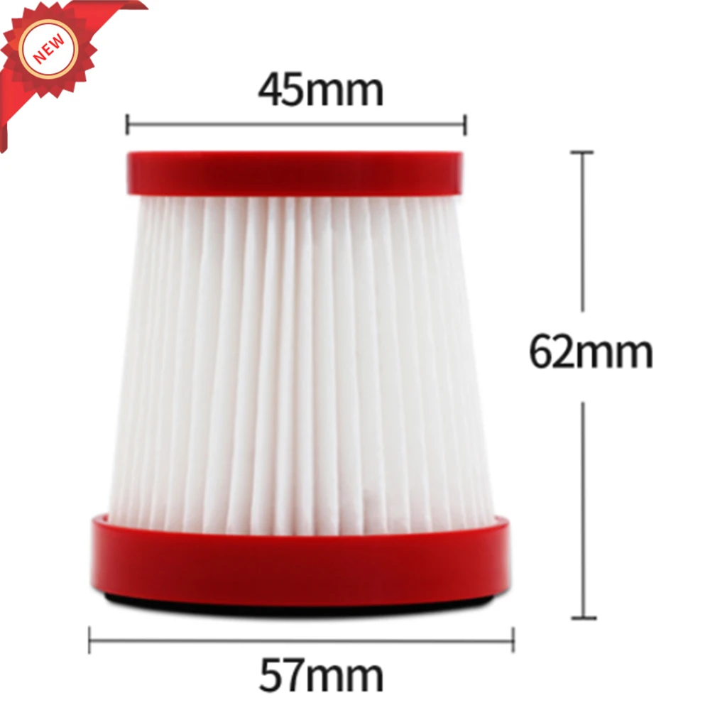 1pc Filter For Xiaomi Deerma VC01 Handheld Vacuum Cleaner Accessories Replacement Filter Portable Dust Collector Home Aspirator replacement filter for bissell 2156a 1665 16652 1665w zing canister vacuum compare to part 1613056