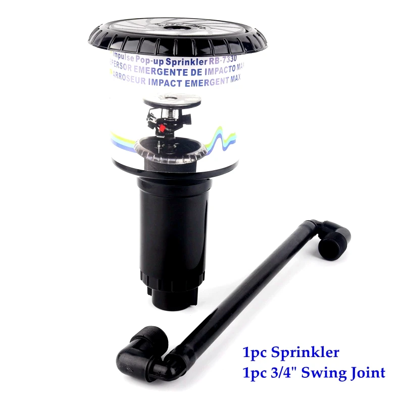 1/2"& 3/4" Thread Pop Up Sprinkler Football Field Golf Course Lawn Irrigation Sprinklers Garden Watering Cooling Pop-up Sprayers moistenland automatic drip irrigation system Watering & Irrigation Kits