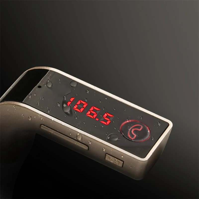 Victsing G7 Bluetooth fm-передатчик автомобильное зарядное устройство автомобильный комплект fm-передатчик USB зарядное устройство адаптер MP3-плеер ЖК-дисплей автомобильные аксессуары