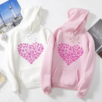 

Hoodies Women Hooded Sweatshirt Printed Pullover Long Sleeve Women's Hoodie Harajuku Female Hoodies For Girl Pullovers Tops