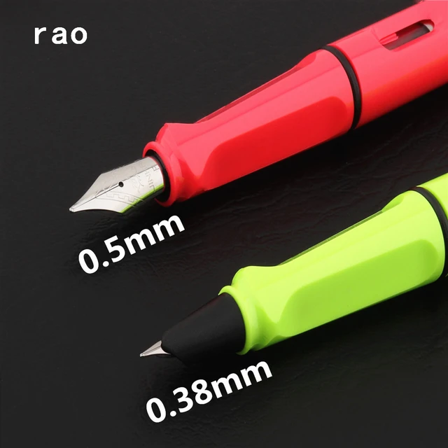 Piston Fountain Pen 4 Colors Refillable Ink Student's Posture Pens For  Writing Calligraphy Fountain Pen School Supply Stationery - AliExpress