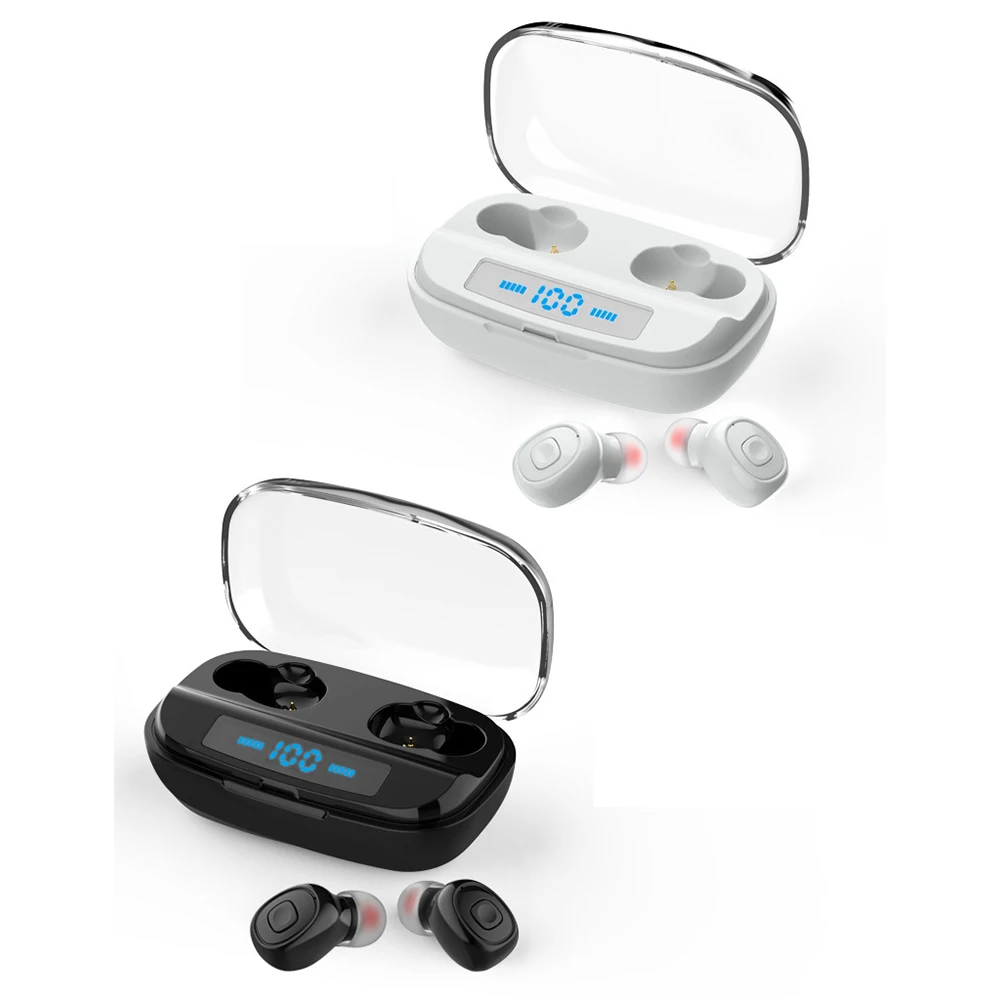 Беспроводные наушники FDBRO Xi10s TWS Bluetooth 5,0, водонепроницаемые наушники с шумоподавлением, 3000 мАч, зарядная коробка, бинауральные наушники