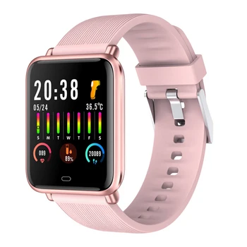

Q9T NEW Smart Watch Outdoor sports watch Blood oxygen waterproof Men and Women Sports Tracker Temperature test Smart bracelet