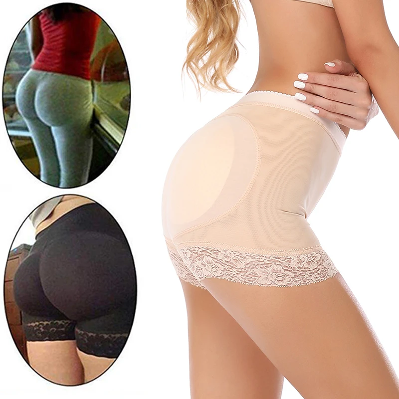 Women Shaper Padded Butt Lifter Panty Butt Hip Enhancer Fake Hip Shapwear Underwear Briefs Push Up Panties Fake Ass Shorts