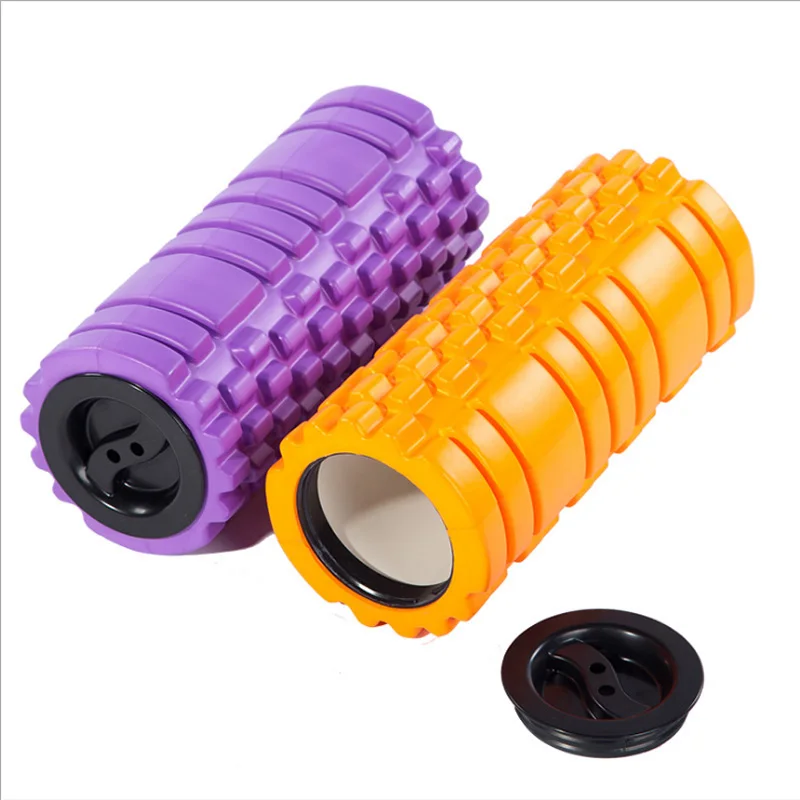 Yoga column Capped with hollow foam shaft fascia Relaxation fitness massage stick floating point mace Pilates column