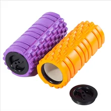 Yoga column Capped with hollow foam shaft fascia Relaxation fitness massage stick floating point mace Pilates column
