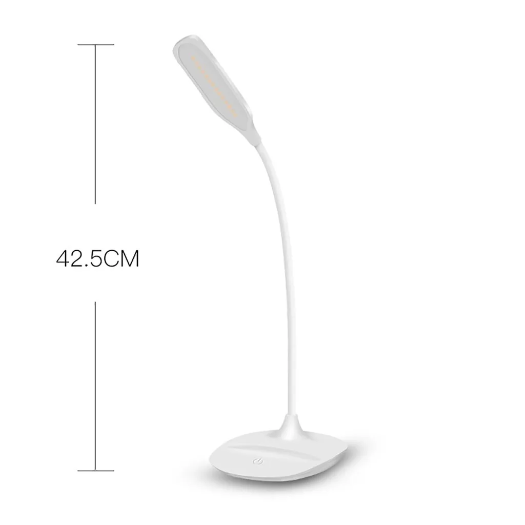  Wireless Table lamp USB Desk Lamp Flexible LED Table lamp Reading Bed Book Flexo Desk Light 3 Modes