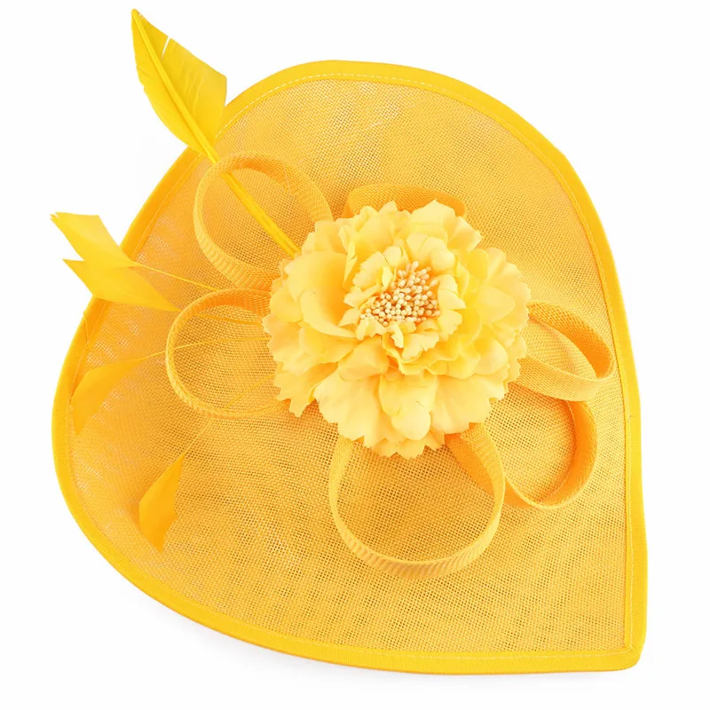 Feminino millinery fascinators headbands chapéu flor headwear