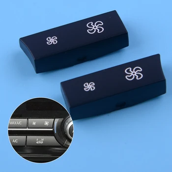 

CITALL 9233644 9229602 1 Pair Car A/C Climate Control Panel Switch Button FAN SPEED Cover fit for BMW 5 Series F10 F11 2010-2016