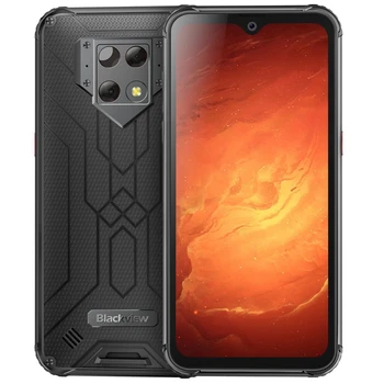 Перейти на Алиэкспресс и купить Смартфон Blackview BV9800 Pro NFC, мобильный телефон, 6 ГБ + 128 ГБ, Helio P70, Android 9,0, IP68 водонепроницаемый, 6580 мАч, прочный