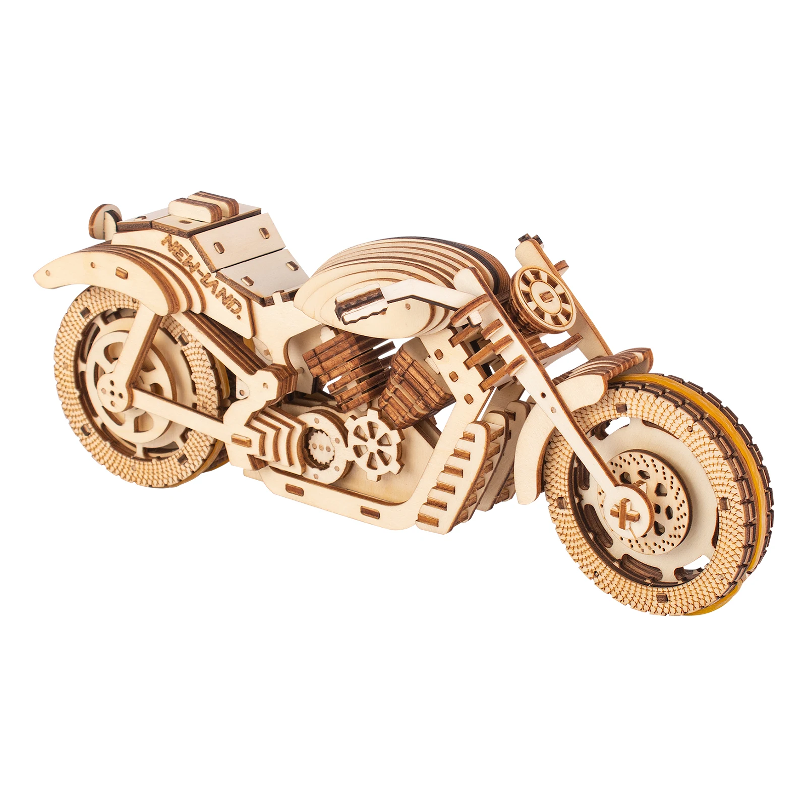 

187Pcs/set DIY Hand-made Motorcycle 3D Wooden Puzzle Toy Hand Made Jigsaw Best Gift For 14+