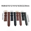 Watch Leather Strap Watches Band 8mm 10mm 12mm 14mm 16mm 18mm 20mm 22mm 24mm For Women Men Watchbands Black Brown Watch Belts ► Photo 3/6