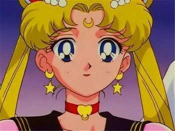 

Sailor Moon Star Moon Earring Earring Tsukino Usagi Studs Ear Clip Cosplay Adult Schoolgirl Christmas Gift