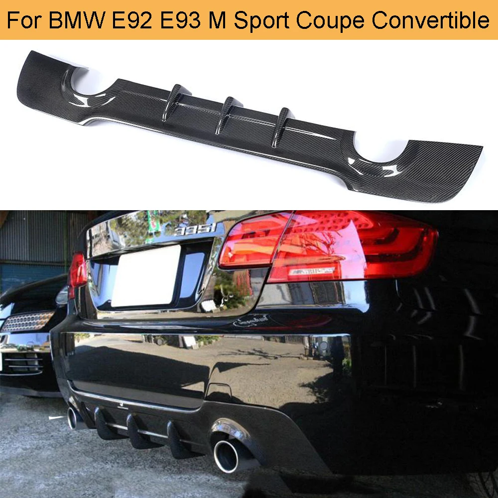 Задний спойлер из углеродного волокна для BMW E92 Coupe E93 Convertible M sport Only 2005 - 2011 328i 3