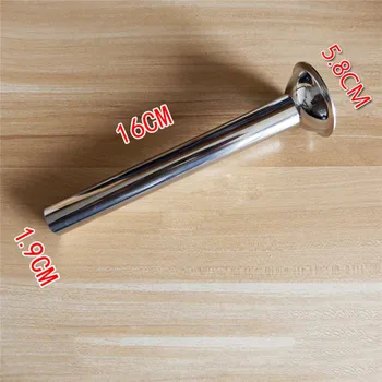 

5# Sausage Stuffer Stuffing Tube Hose Pipe Funnel Stainless Steel Enemator Nozzles Tool Meat Grinder Kitchen Appliances Home