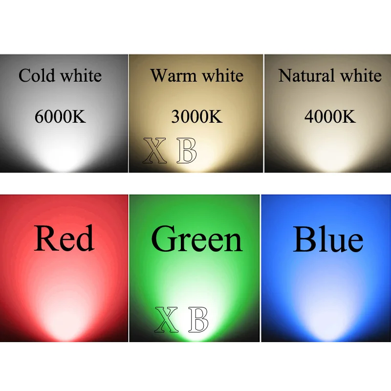 6 Pack Waterproof LED underground Light 5W 10W 15W 18W Outdoor Ground Garden Path Floor Buried Yard Spot Landscape 110V220V 12V 4