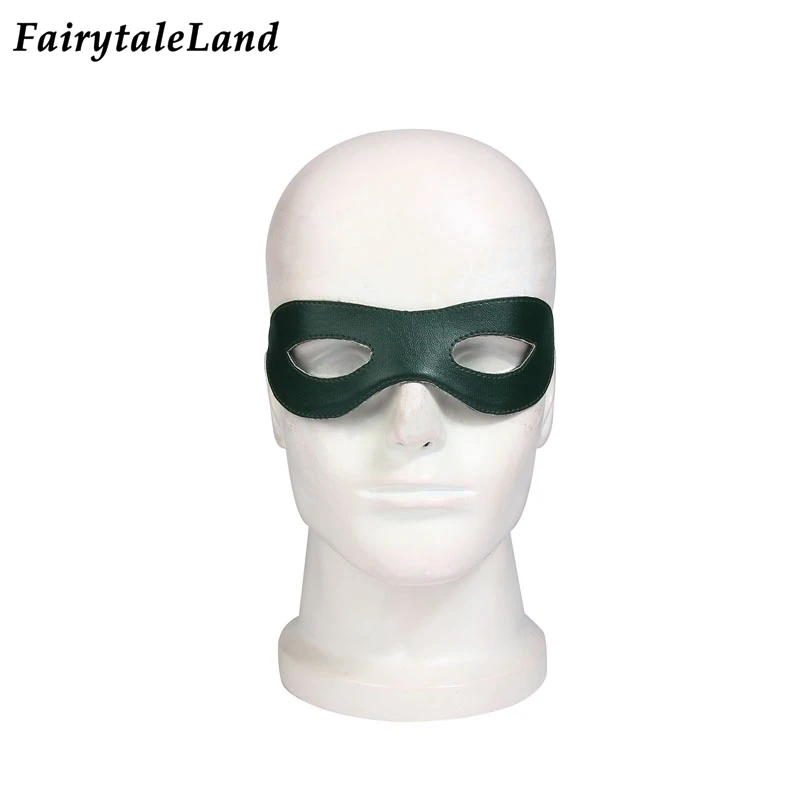 Зеленая Стрела маска для глаз карнавальные аксессуары для маскарада на Хеллоуин супергерой Оливер Квин Маска Головной убор
