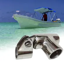 Морская моноволоконная раздвижная Втулка с 90 градусов двухсторонняя Выдвижная крышка 22 мм тент зонтик труба соединение фиксирующее соединение