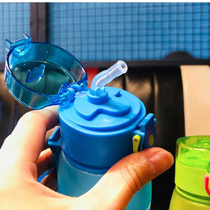 Пластиковая бутылка для воды 320 мл My Bottle защита от утечки, без бпа, чайник с веревкой, портативная школьная бутылка для воды для детей, посуда для напитков