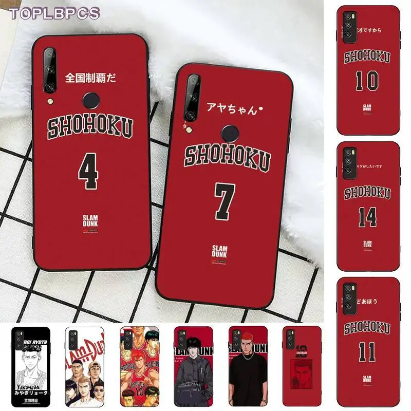 Мягкий чехол TOPLBPCS для телефона с комиксом Slam dunk Sakuragi Huawei Honor 8x9 10 20 V 30 pro lite view 7A 9lite
