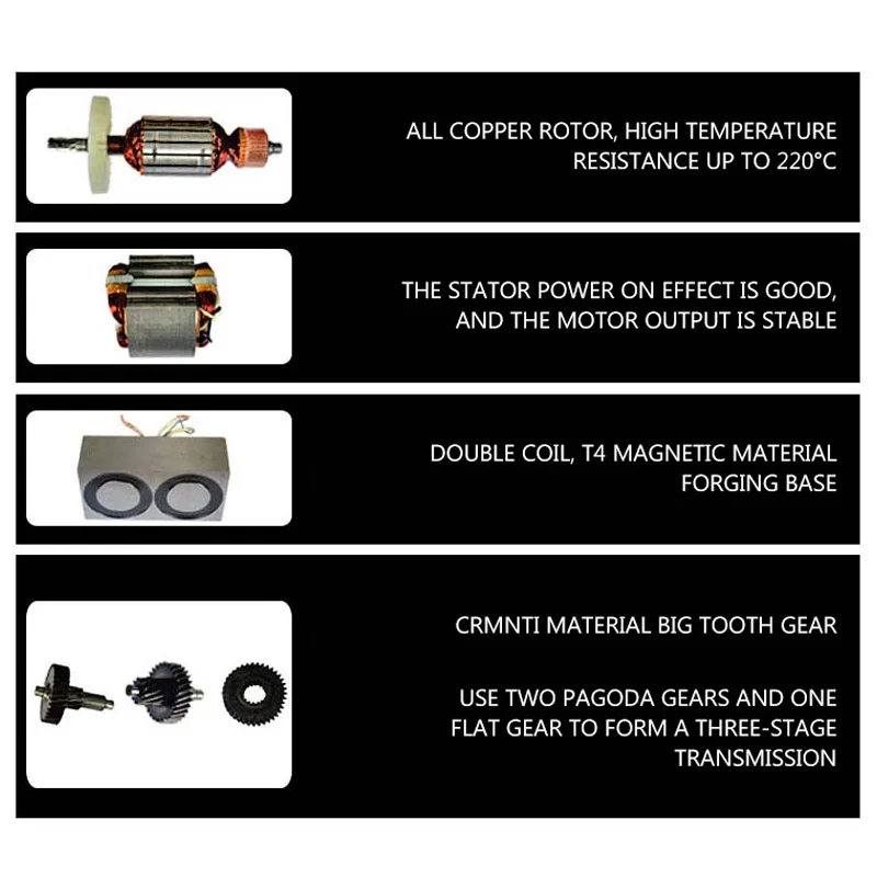 18V 90Nm Electric Cordless Brushless Impact Drill