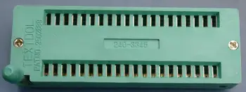 

Free Delivery.Integrated circuit IC test IC socket DIP40 pin lock bridge