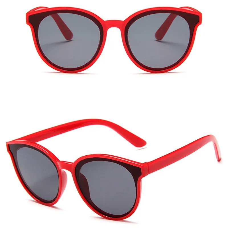 Новые солнцезащитные очки "кошачий глаз" для детей, солнцезащитные очки для мальчиков и девочек, солнцезащитные очки "кошачий глаз", Винтажные Солнцезащитные очки UV400