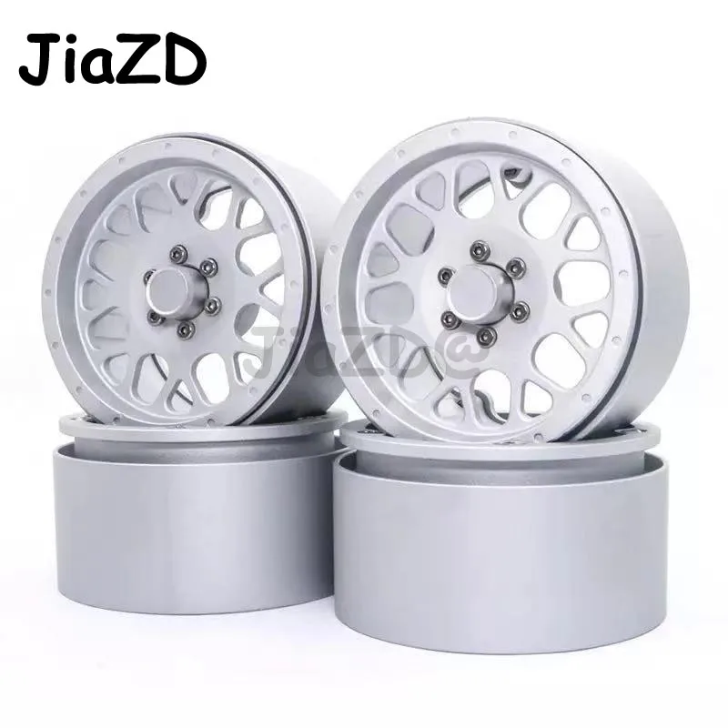 

4PCS Aluminum Alloy 2.2 Inch Beadlock Wheel Rims for 1/10 RC Rock Crawler Axial SCX10 Wraith Traxxas TRX4 RC Car Accessories T5