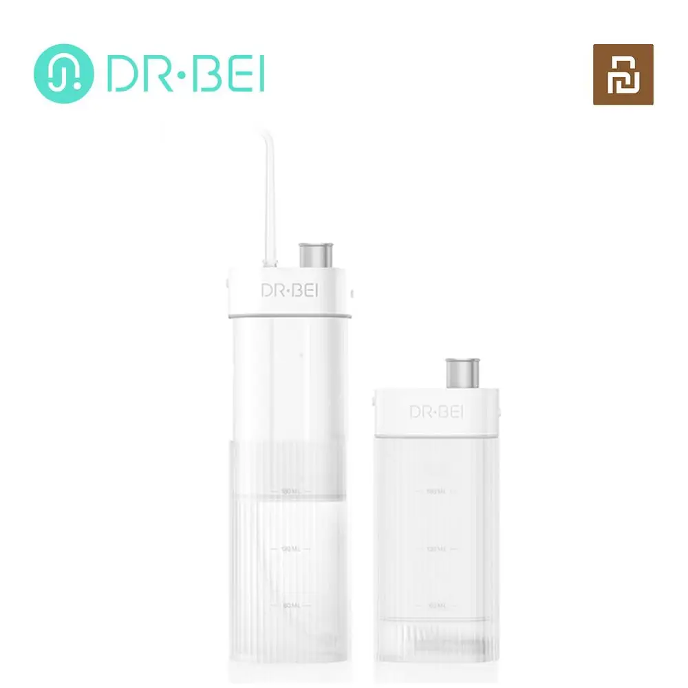 DR·BEI GF3 Oral Irrigator Dental Portable Water Flosser 3 Modes Tips USB Rechargeable Jet Flosser Irrigator for Cleaning Teeth