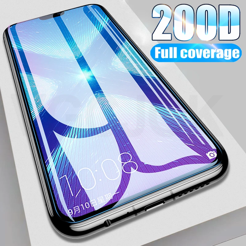 Защитное закаленное стекло 200D для Huawei Honor 9 10 20 Lite 9i 10i 20i 8X 8A 8C 8S|Защитные стёкла и